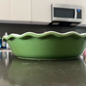 Emile Henry green 10 inch pie dish